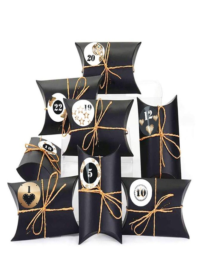 ccHuDE 100 Pcs Pillow Box Candy Gift Box for Wedding Birthday and Christmas - Image 3